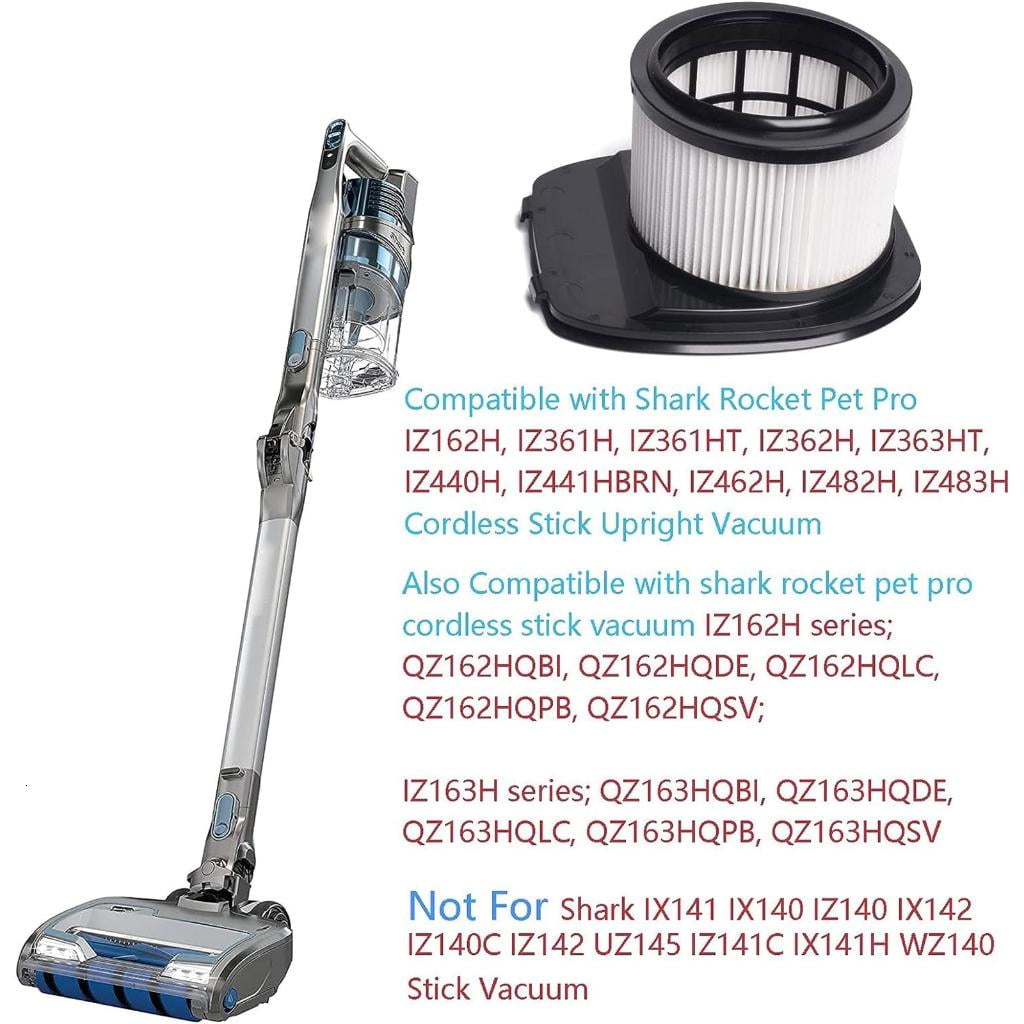 HEPA Filters For IZ162H IZ362H IZ363HT IZ440H IZ462H IZ483H Upright Vacuum Cleaner Spare Parts Filters Sweeper Part