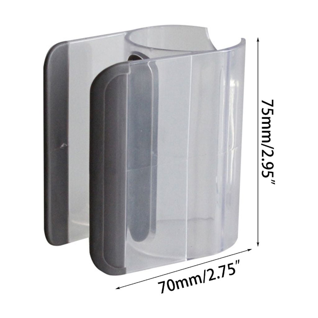 Traveling Clip Sweeper Robot Part Vacuum Cleaner Accessory Holder Attachment Clip Plastic Material for Vacuum Cleaner Two Piece