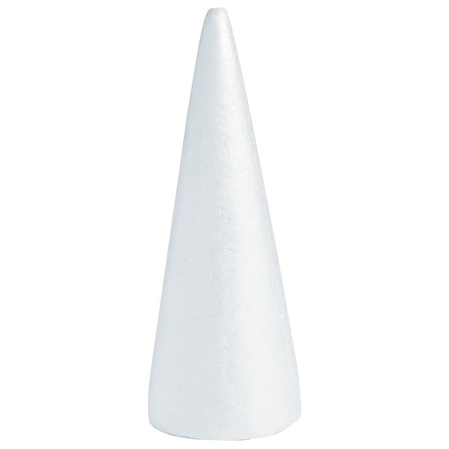 Lierteer Styrofoam Foam Cones Polystyrene for Crafts DIY Painting Triangle Tree 20cmX7.9cm