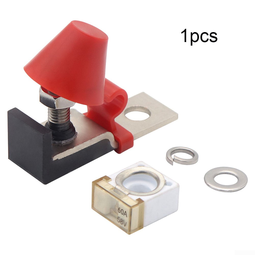 Arkzeo 1set Universal 60-300A Battery Fuse Terminal Fuse Block Kit for Car Marine Boat 250A 200A