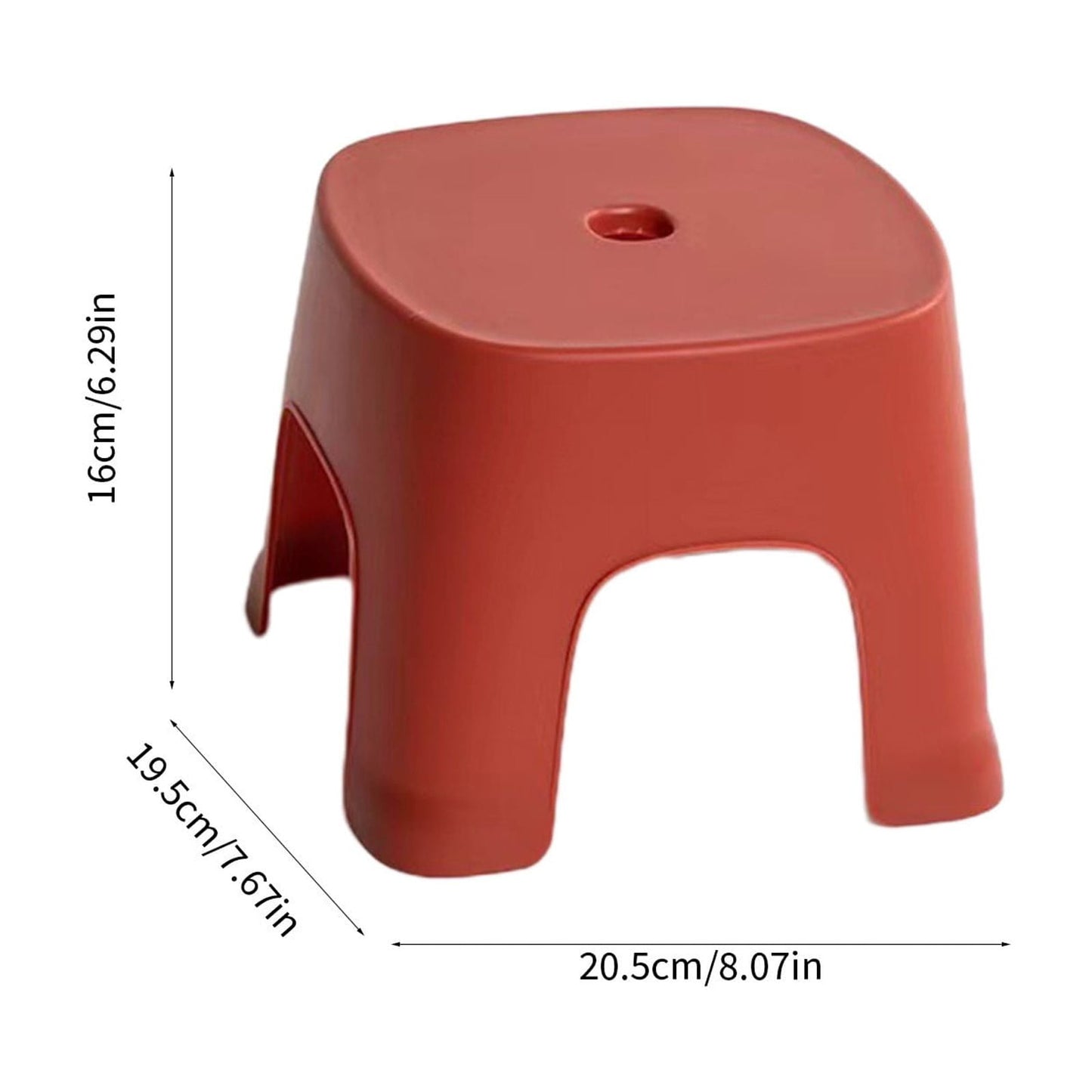 Step Stool for Kids Stool for Bathroom Toddler Stool Bathroom Step Stool Step Stool for Toddlers Anti Non-Slip Toilet Seat Child,Plastic Mini Stool,Thickened Design Ideal,Sturdy And Lightweight Red