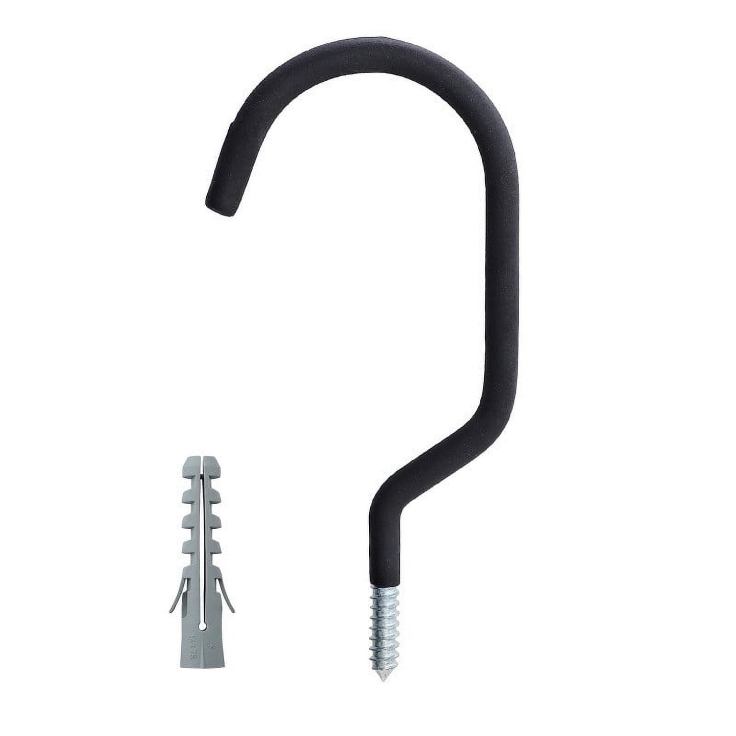 CCMAOLU 2025 New Bike Hooks for Garage Wall, Heavy Duty Bicycle Hangers for Hanging, Wall Mount Bicycle Storage for Ceilings, No Drill Large Ceiling Hooks for Hanging Plants