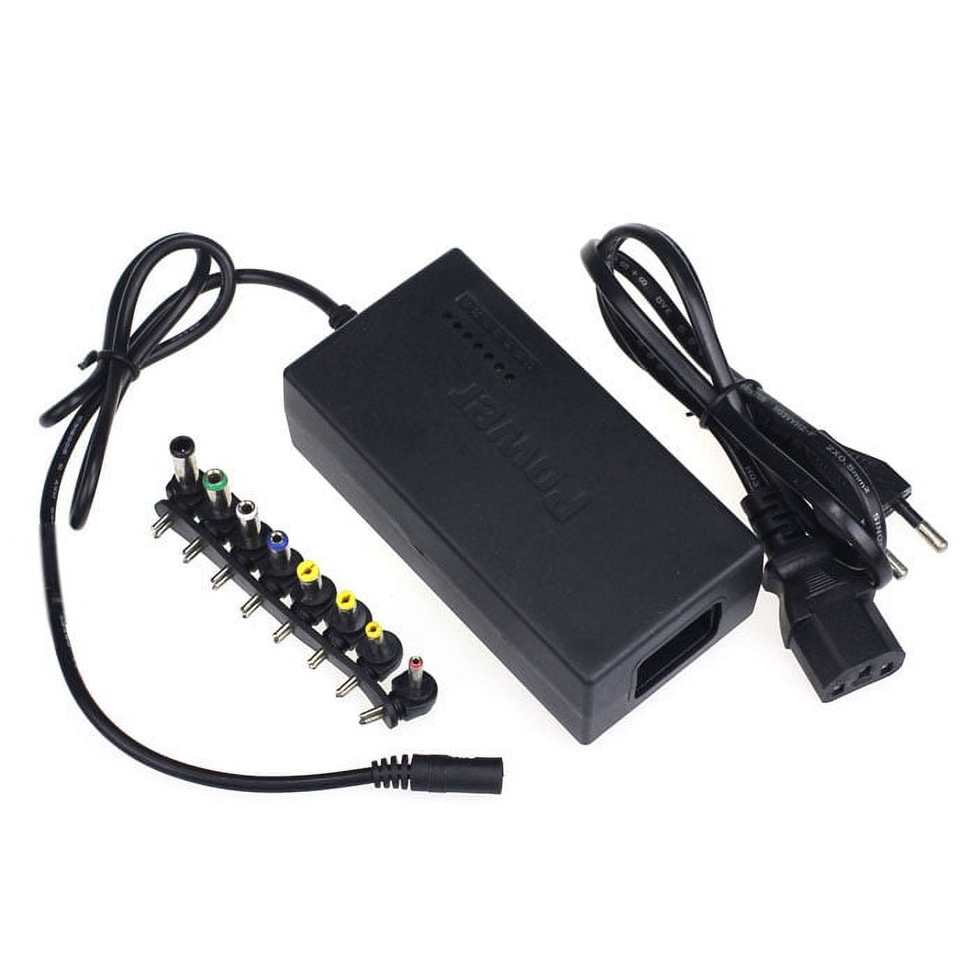 Universal Laptop Charger Adapter, Compatible with HP and IBM ThinkPad, 8 Interchangeable Tips