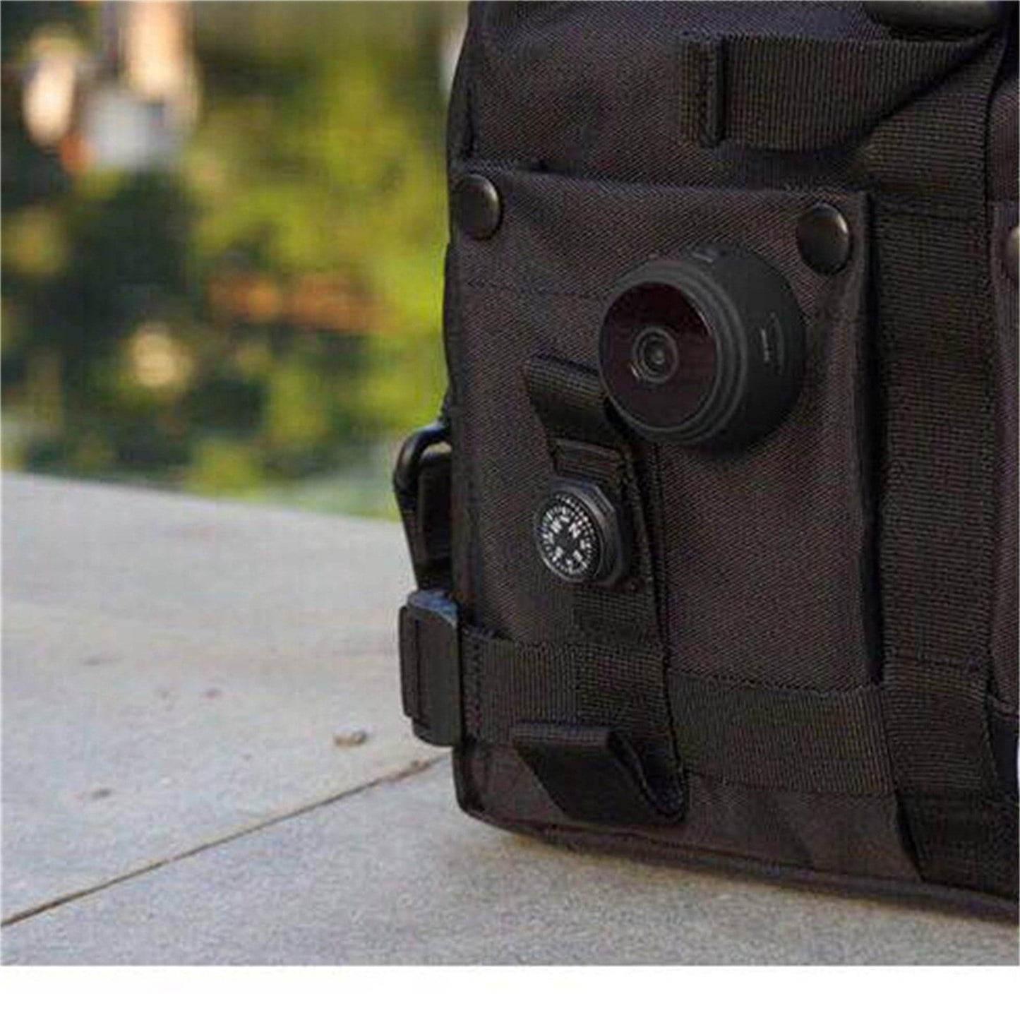Night Vision Mini Wireless Tiny Home Camera,WiFi Security Camera with 360° Adjust Snake Tube, Smallest 1080P HD Home Indoor Outdoor Cameras Room Dog Pet Camera Black