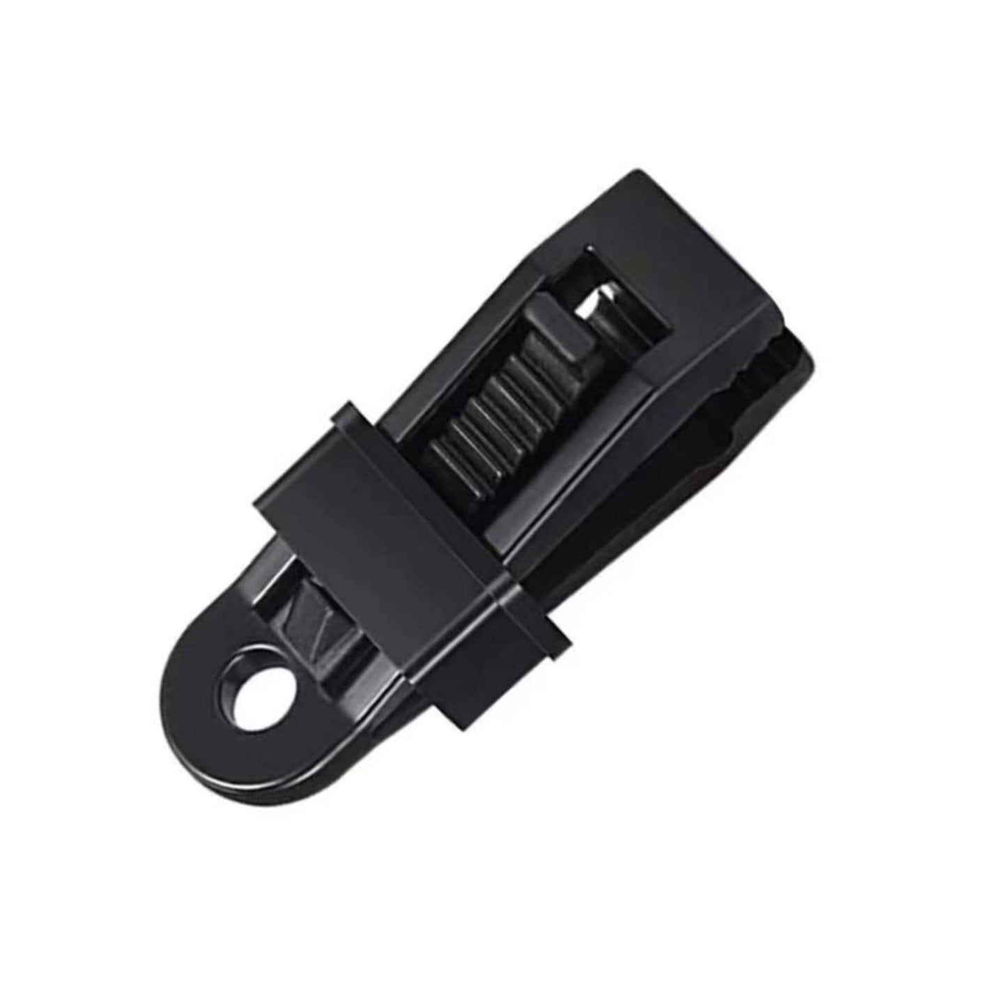 Tarp Clips Heavy Duty Lock Grip,Tarp Clamps for Cover Awnings, Outdoor Camping, Caravan Canopies, Car Covers, 10 PCS Per Pack (Black) 0.98x0.86x3.18 0.98" x 0.86" x 3.18" Black