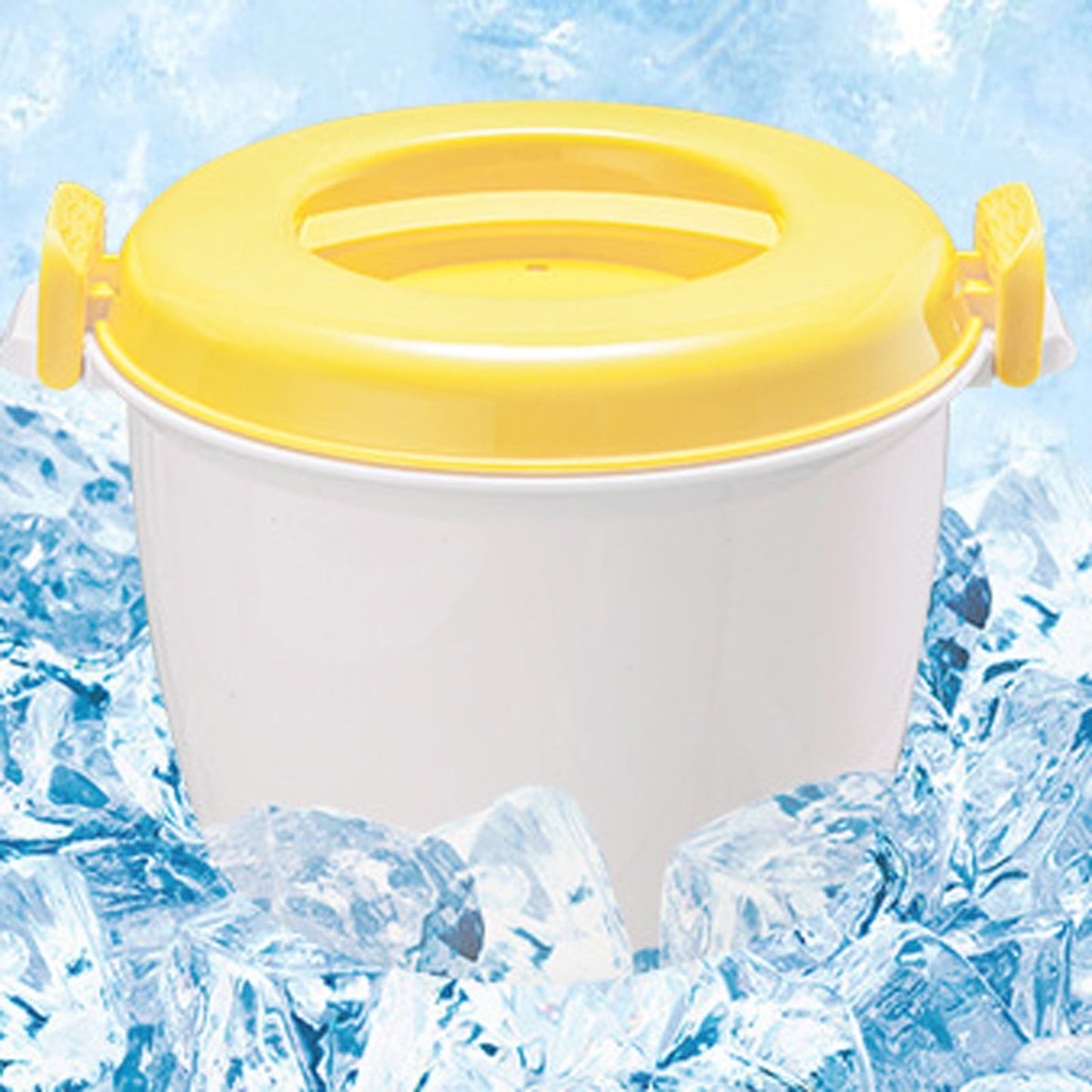 Microwave Rice Cooker, Microwavable Food Container, Convenient Cooker for Microwave, Plastic Micro Steamer Multifunctional Cookware for Rice, Pasta, Vegetables, Soups and More, 8.27x5.51 8.27" x 5.51" Yellow