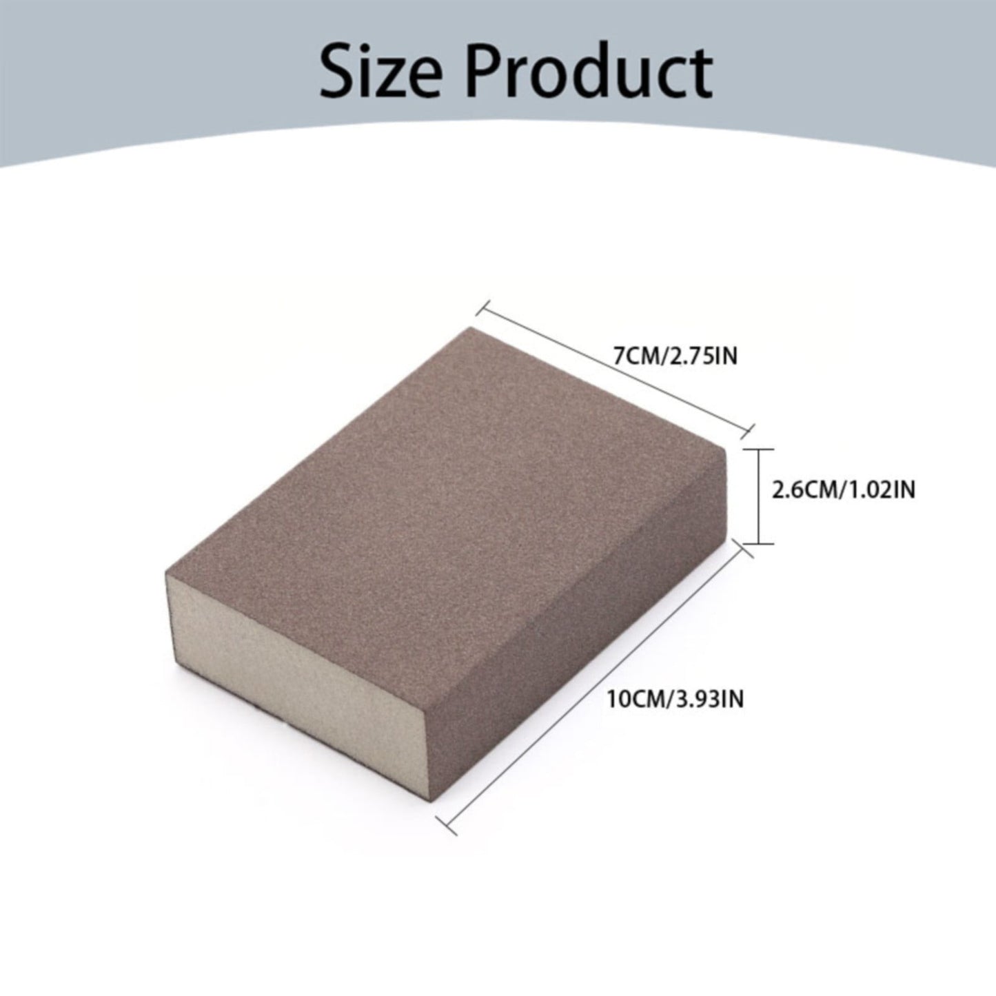 Sanding Sponge Sanding Blocks Assortment, Sand Paper for Wood Furniture, Sander Pads, Washable And Reusable Sanding Polishing Sponge Sandpaper for Drywall Metal Glasses Repair,120 Grit 240 Grit