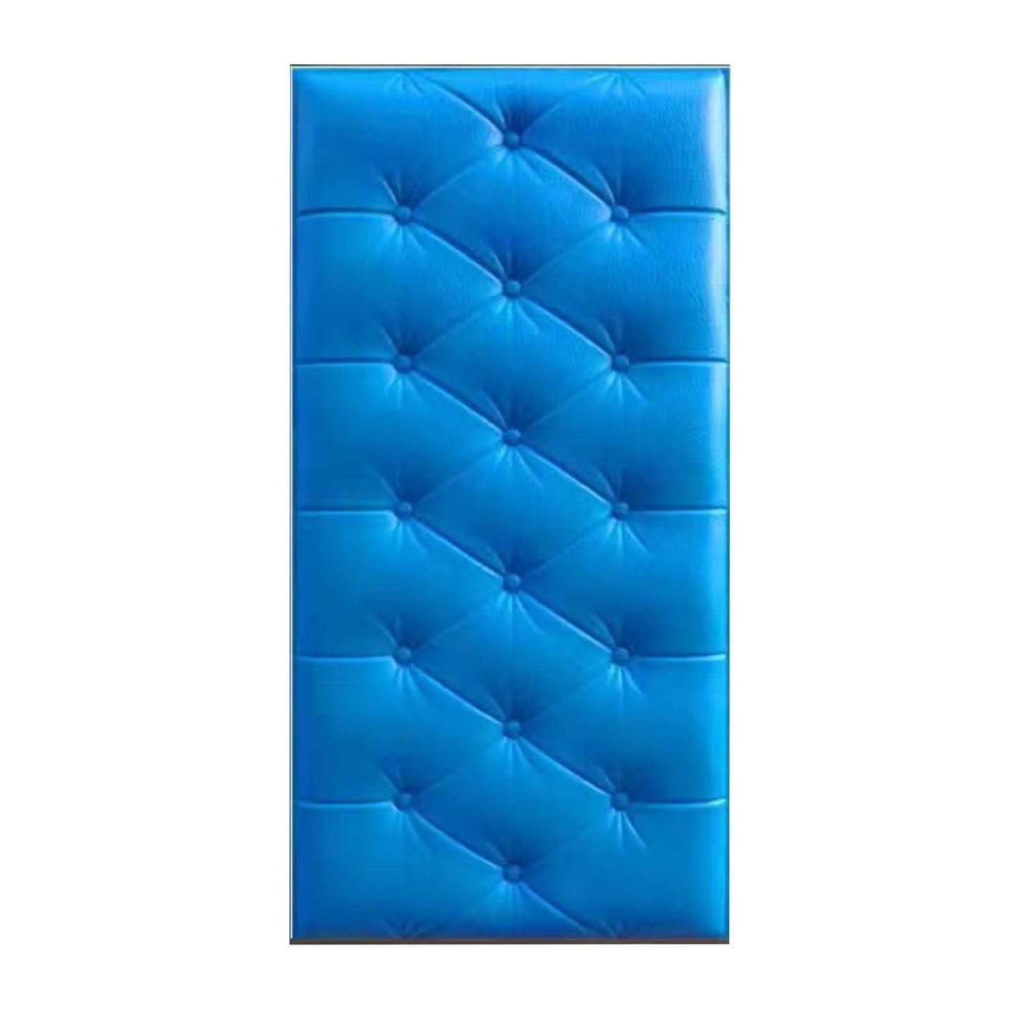 1Pcs 3D Anti Collision Wall Padding For Bedroom,Self Adhesive Peel And Stick Headboard Padded Wall Cushion Upholstered Self-Adhesive Wall Panels Playroom Decorative Protection Panel A