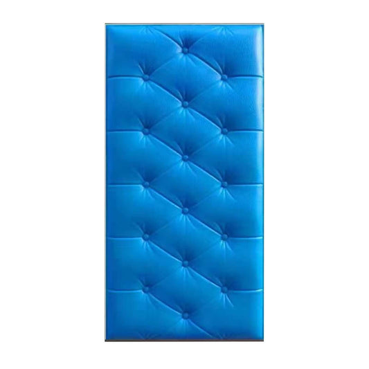 1Pcs 3D Anti Collision Wall Padding For Bedroom,Self Adhesive Peel And Stick Headboard Padded Wall Cushion Upholstered Self-Adhesive Wall Panels Playroom Decorative Protection Panel,A D