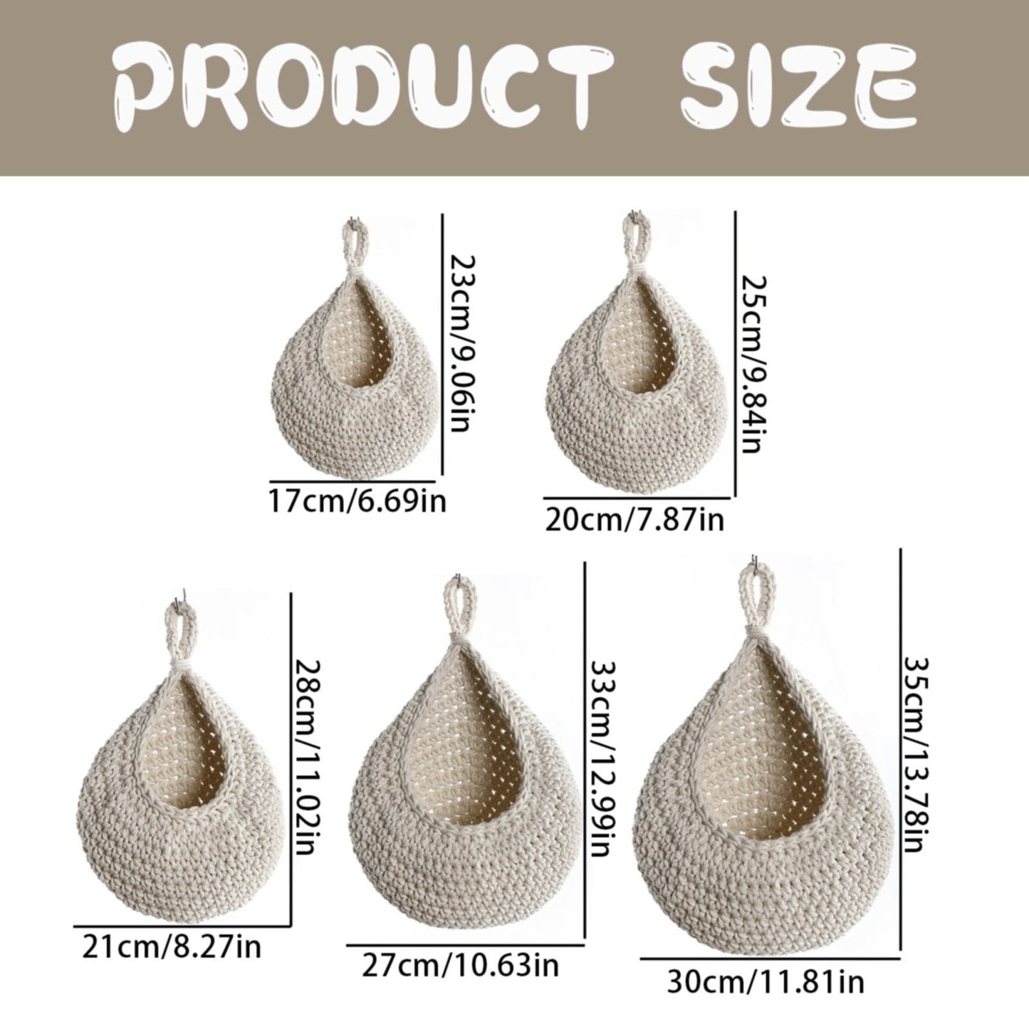 Woven Breads Baskets, Oval Small Fruit Baskets, Stackable Plastic Wicker Baskets for Serving Vegetables, Kitchen, Restaurant, Outdoor, Imitation Rattan, 1 Pcs, 7.48x5.11x2.75 13.78" x 11.81" Beige