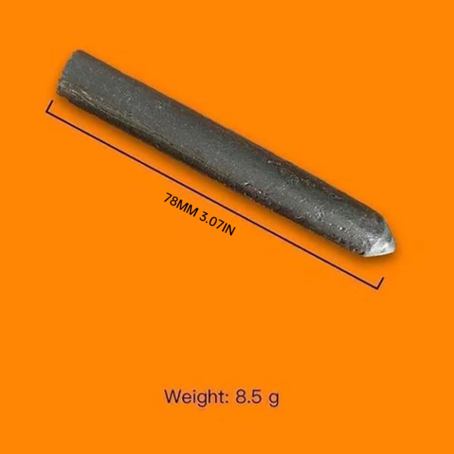 Low Temperature Universal Welding Rods, Metal Welding Arc Equipment, Easy Melt Aluminum Rods, Arc Welding Equipment Welding Equipment and Accessories, 9 Pcs, 3.07 Inches 3.07" Silver*9