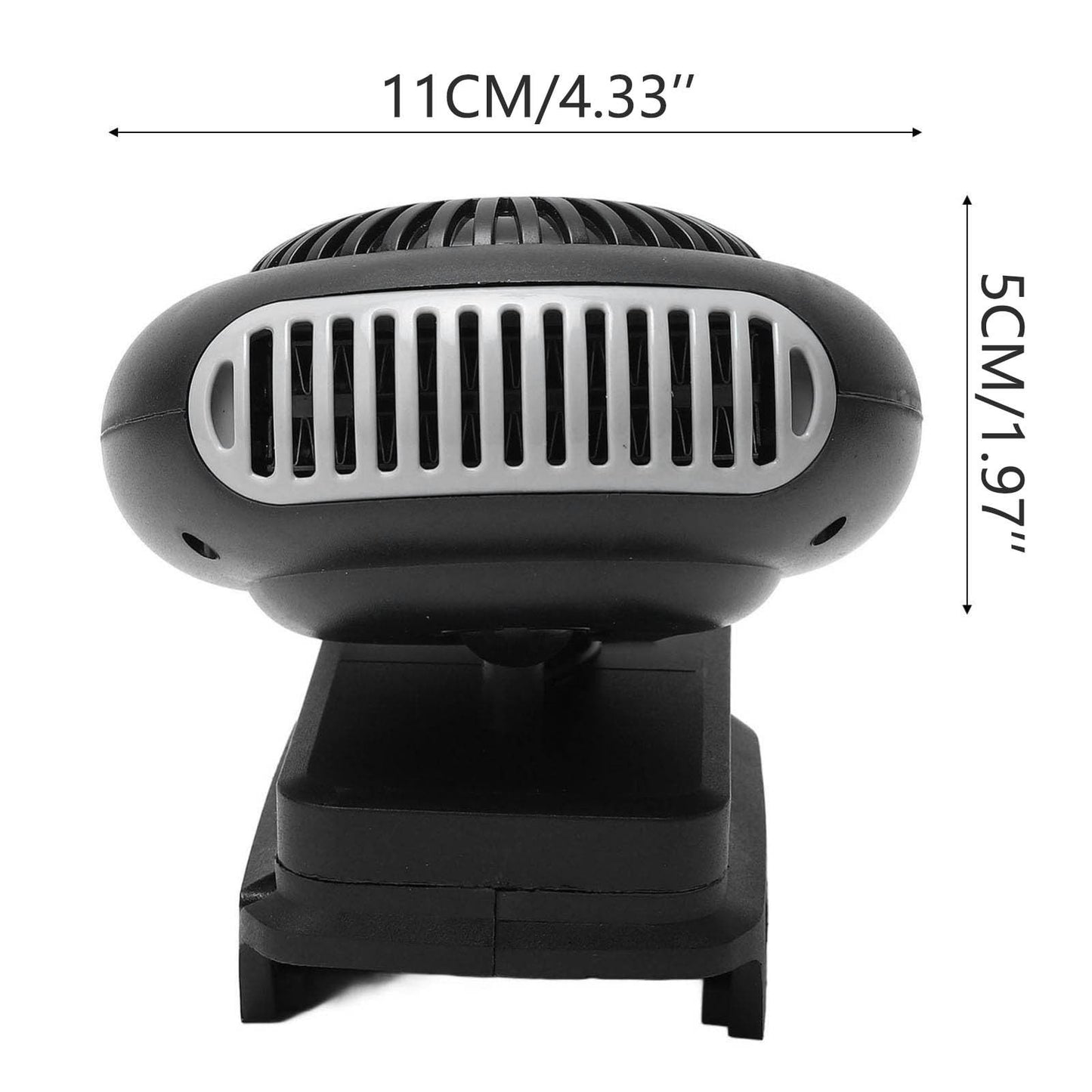 Portable Lithium Battery Fan with 3-in-1 Heating and Defogging,Large-Capacity Battery for Home,Car,or Outdoors,Safe Overheat Protection with Multiple Settings,Provides Instant Warmth Anywhere Section A5 (UK regulations)