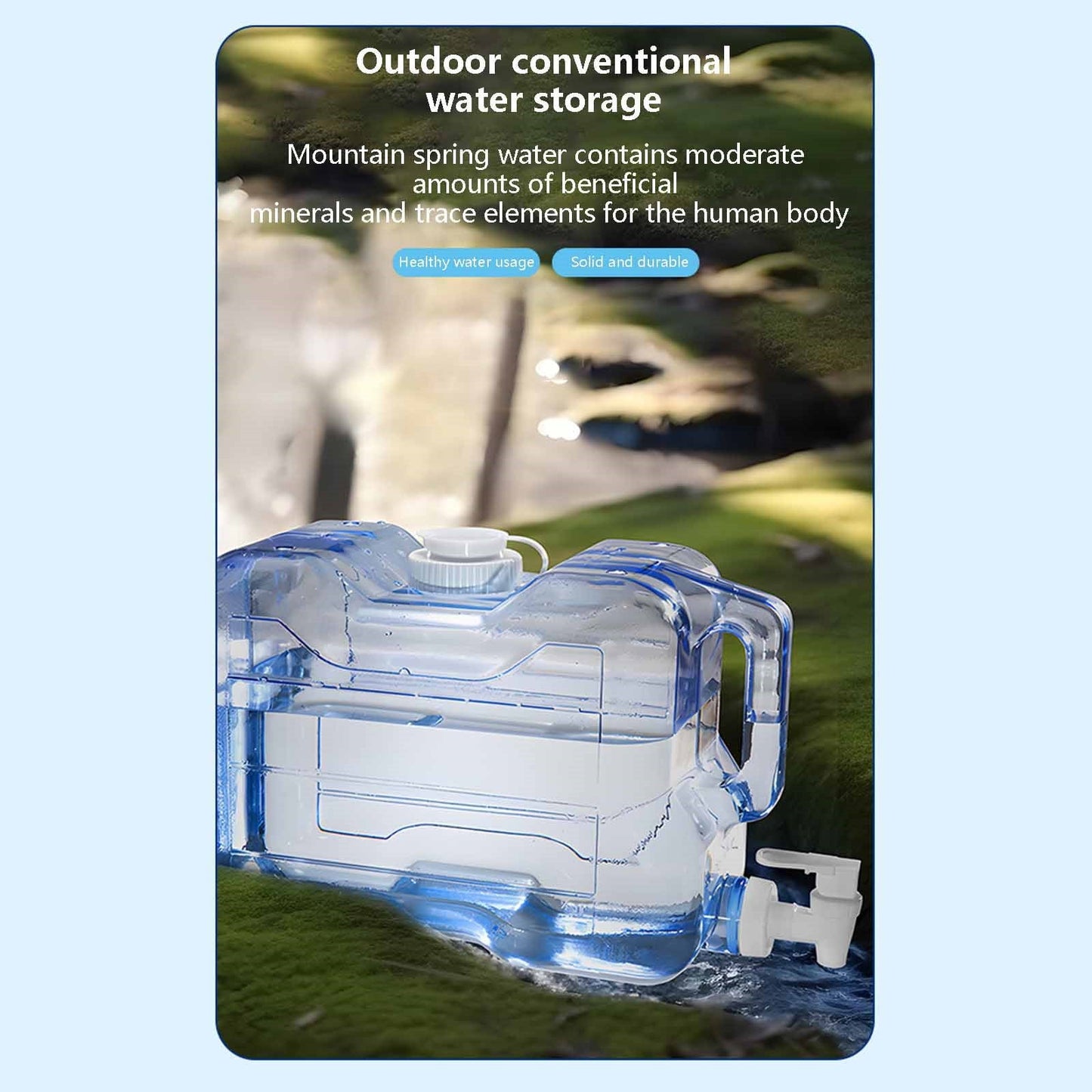 Fridge Water Dispensers Bottle with Leak-proof Spigot and Convenient Handle Plastic Cold Juice Beverage Dispenser Jug for Party Refrigerator Drink Juice Iced Tea, 1.5 Gallon, 1 Pcs, 13.78x4.92x8.46 13.78" x 4.92" x 8.46" Clear