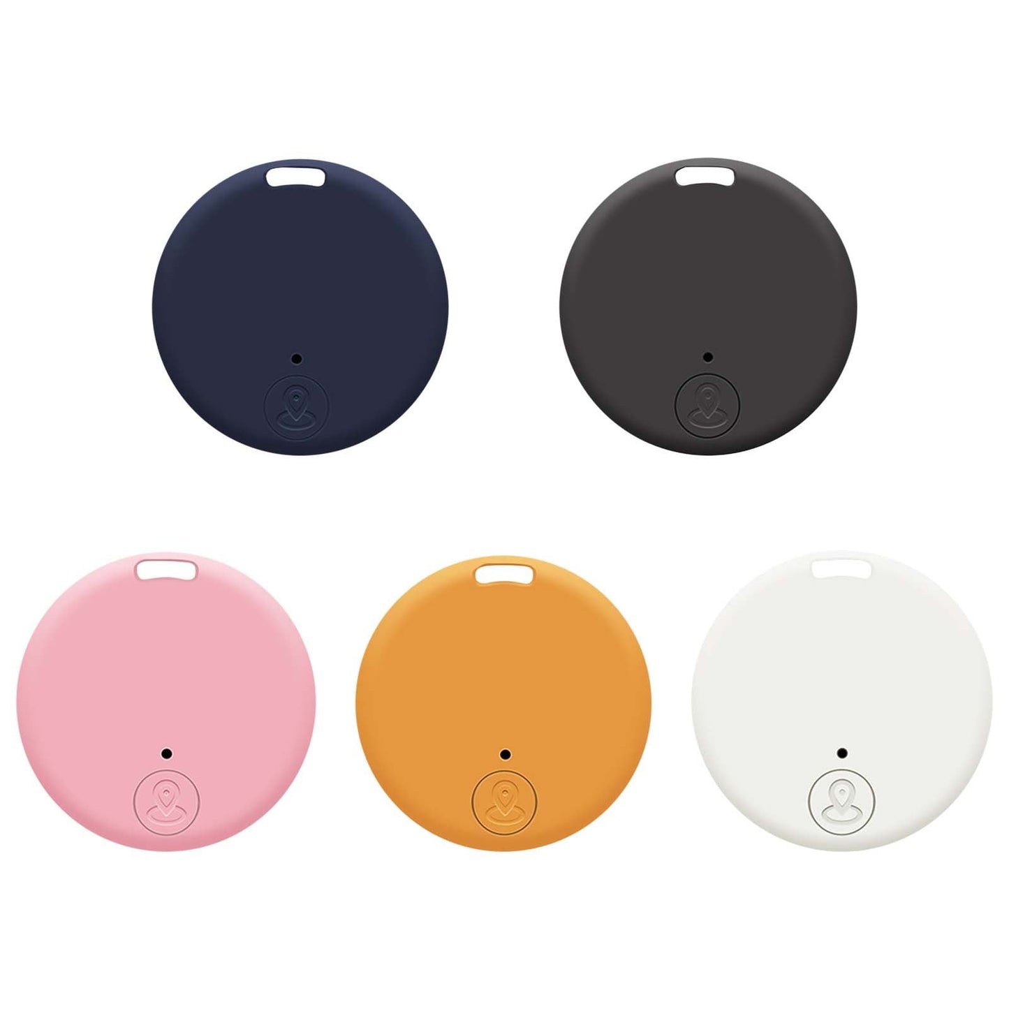 Bluetooth 5.0 Two-Way Alarm Key Finder, Smart Anti-Loss Tracking Device for Keys, Wallet or Pets, Ultra-Low Power Consumption with 6-Month Battery Life, Compact and Portable Locator A