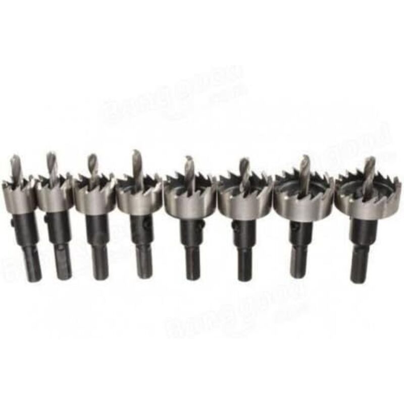 13 Pcs Metal Hole Saw Set Tungsten Steel Cutting Tool Kit, 16-53 mm