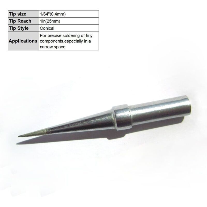 5 Pcs Replacement Soldering Iron Tips ETA ETB ETD ETS ETT Compatible with Weller WESD51 WESD50 WCC100