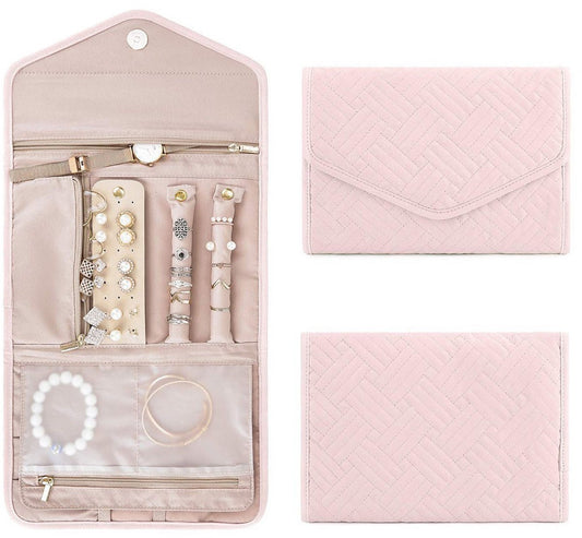 1 piece jewelry storage bag - portable jewelry bag Suitable for earrings - Storage accessories - Jewelry holder organizer - Travel jewelry organizer - Jewelry box Suitable for women Suitable for travel