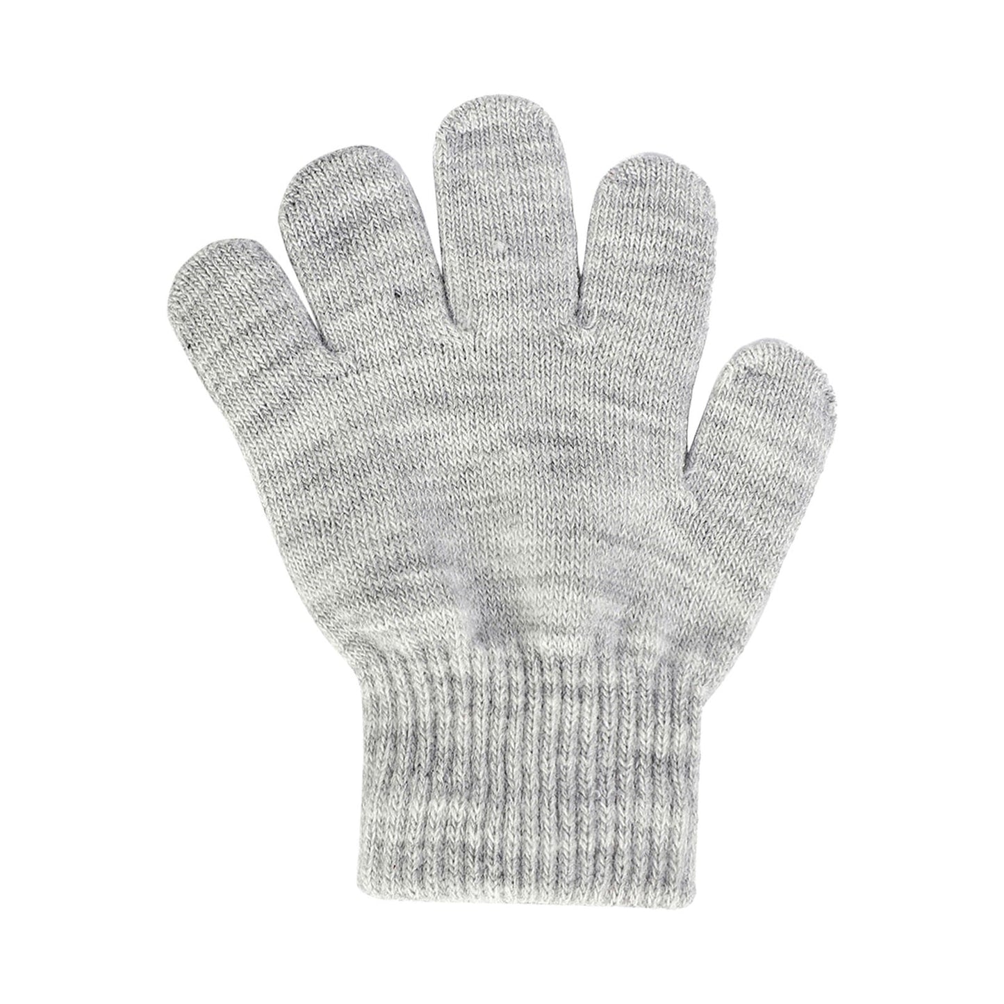 GXWEA 2T Gloves Kids Waterproof Gloves Kids Gloves Winter Gloves Thick Gloves Stretchy Warm Gloves Boys Girls 6-11 Year 5-12 years AHA3 kids snow gloves Grey