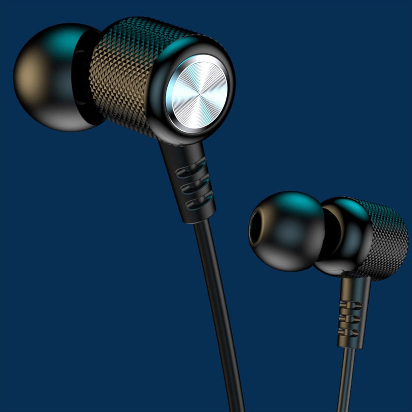 Neckband Bluetooth Headphones Wireless Earbuds with Microphone Flashlight Around the Neck Waterproof Sport Headset Noise Cancelling Ear Buds 120H Playtime for Running Cycling Cell Phone Black