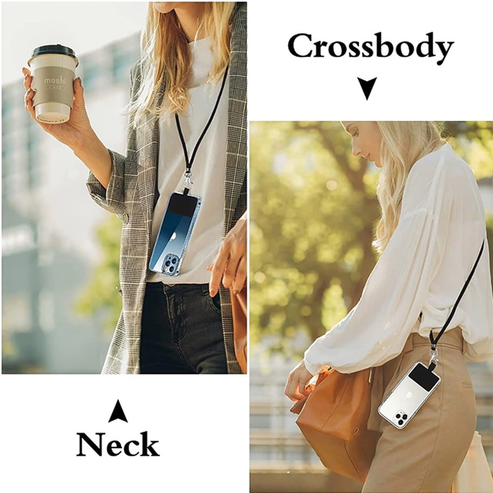 Mightlink Phone Lanyard,Universal Crossbody Cell Phone Lanyards Adjustable Shoulder Neck Straps,Cell Phone Lanyard Compatible for All Smartphones Chinese Red