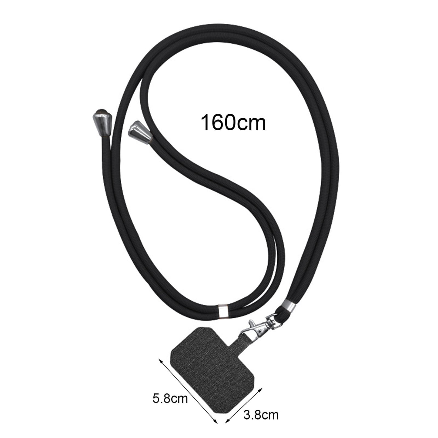 Mightlink Phone Lanyard,Universal Crossbody Cell Phone Lanyards Adjustable Shoulder Neck Straps,Cell Phone Lanyard Compatible for All Smartphones Chinese Red
