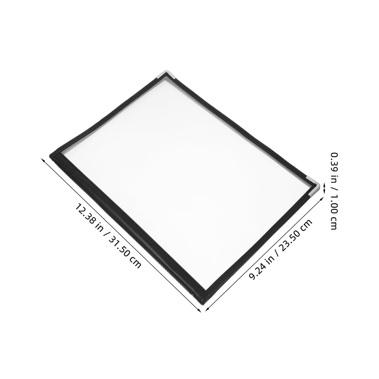 WORGEOUS Menu Covers for Restaurant Poster Display Rack Recipe Folder