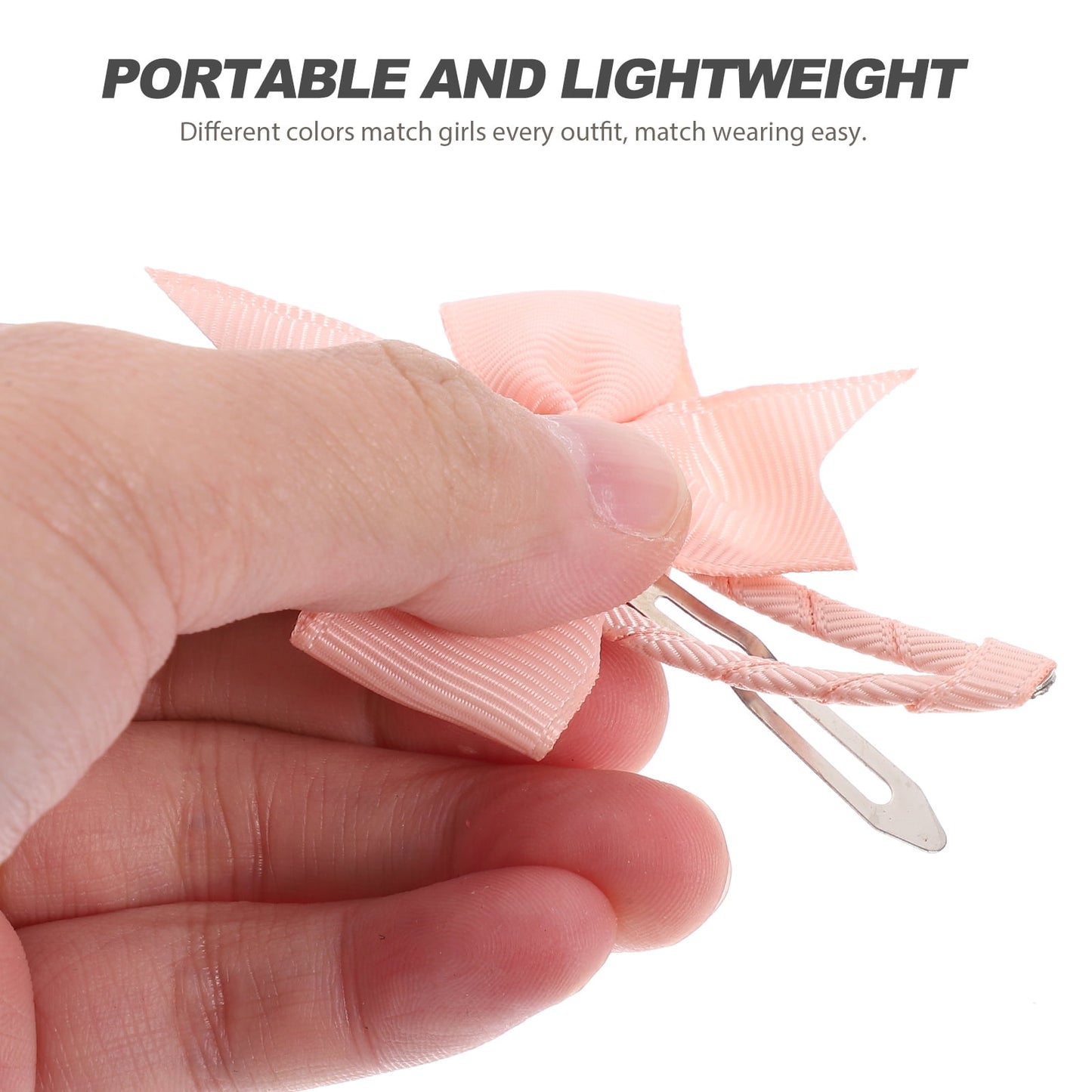 SKISUNO Decorative Hair Clip Girls 20Pcs 2.8X2.2In