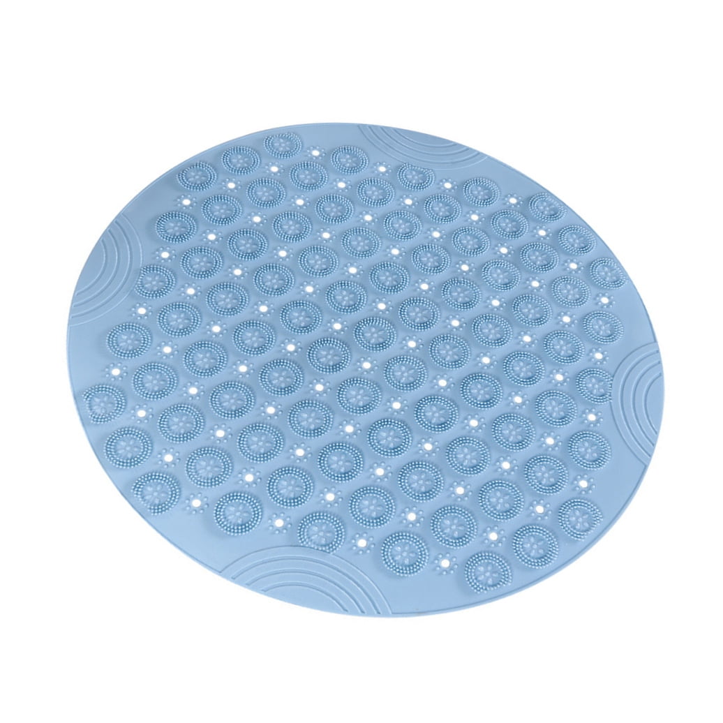 HOOWIFFY PVC Foot Cleaner Mat with Acupoint Massage for Home Use, Non- Bath Shower Floor Mat, 1 Pc