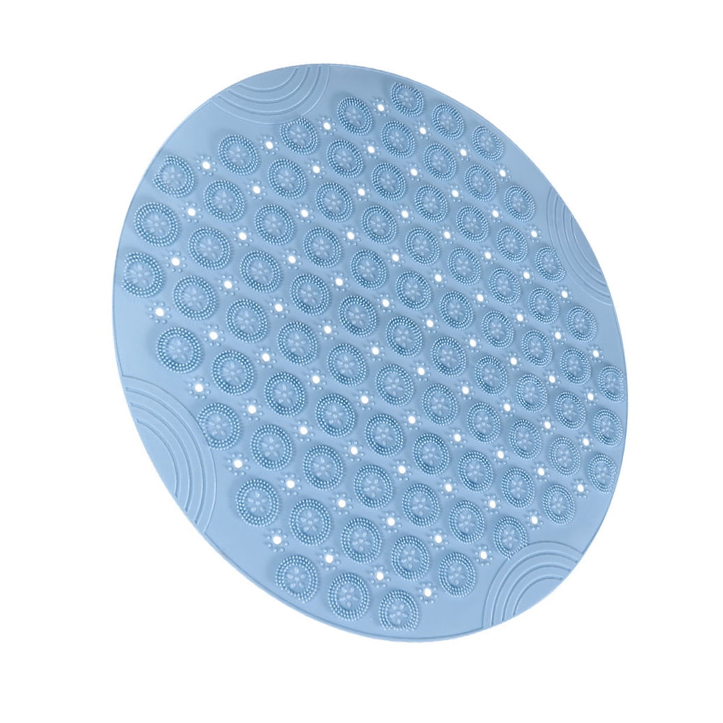 HOOWIFFY PVC Foot Cleaner Mat with Acupoint Massage for Home Use, Non- Bath Shower Floor Mat, 1 Pc