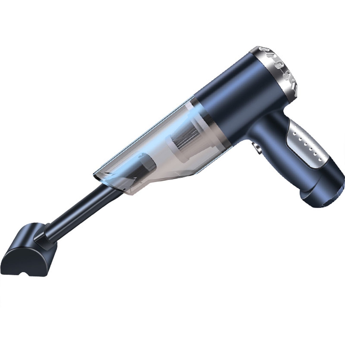 Chmadoxn Cordless Vacuum Cleaner, Portable Handheld Car Vacuum Cleaner - 50W 9000Pa Strong Suction, 7.4V USB Rechargeable, Mini Folding Design with 6 Accessories, Black ABS Dust Buster for Car/Home