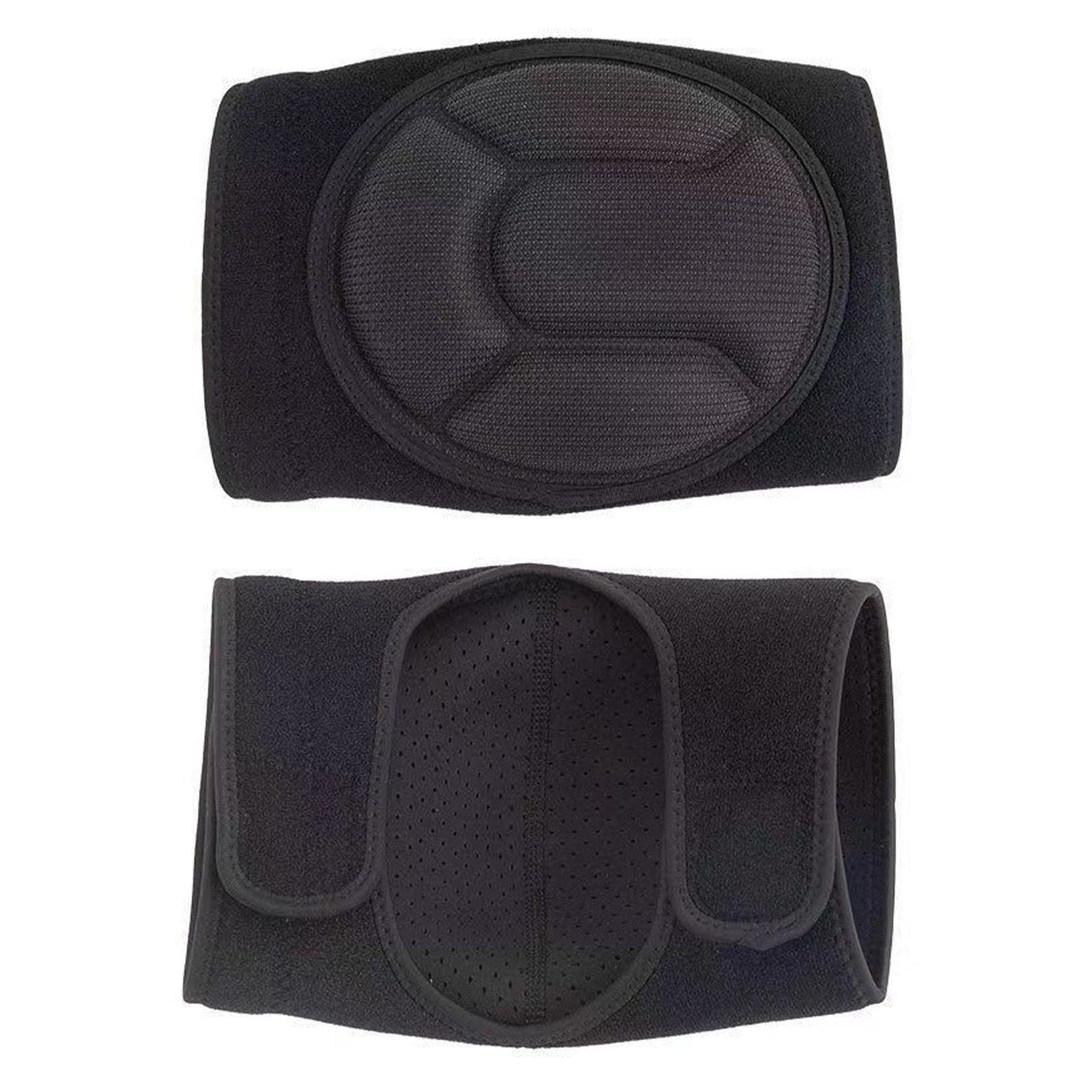 Darzheoy Adult Knee Pads for Gardening, Anti-Slip Collision Avoidance Kneepads with Thick EVA Foam, for House Cleaning, Construction Work, Volleyball, Football Knee Sleeve L Black