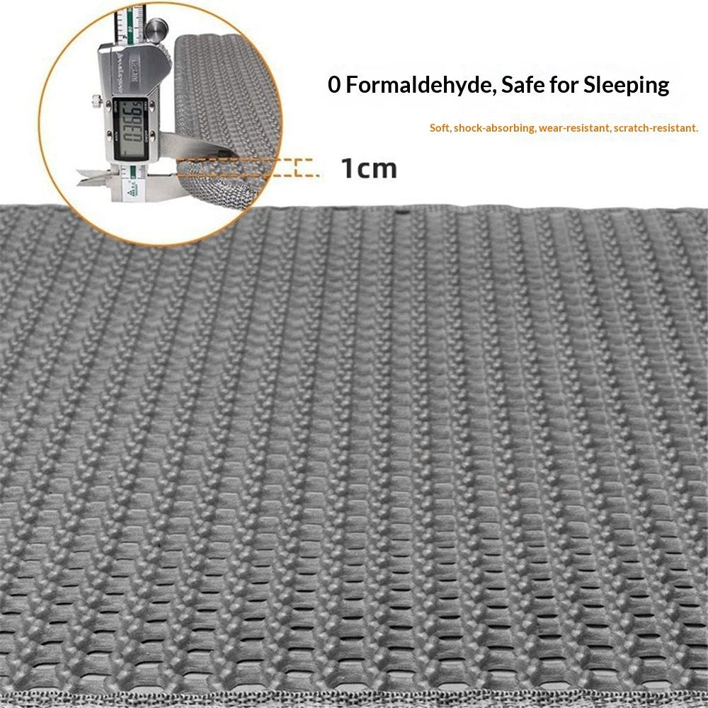 Cat Litter Mat Large Cat Litter Trapping Mat 30x30cm Double Layer Urine and Water Proof Kitty Litter Box Mat  grey