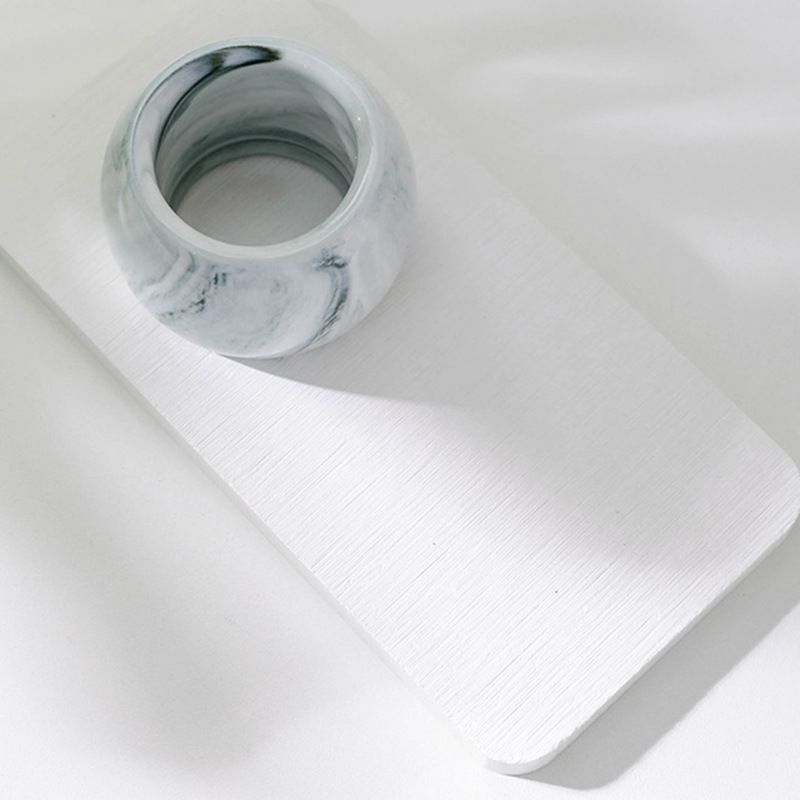 Small Ceramic Electric Toothbrush Holder Stand for Bathroom Vanity Countertop,Set of 2,Grey & White（6*4cm）