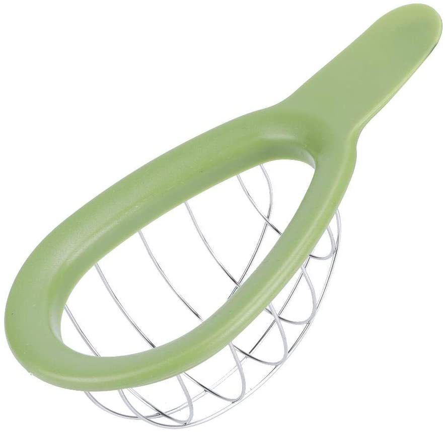 2pcs Avocado Slicer Tool Inches Avocado Cuber Tool with Ergonomic Handle, Easy to Use and Clean, Food-Grade Plastic and Stainless Steel, Good for Salads, Guacamole, or Smoothie