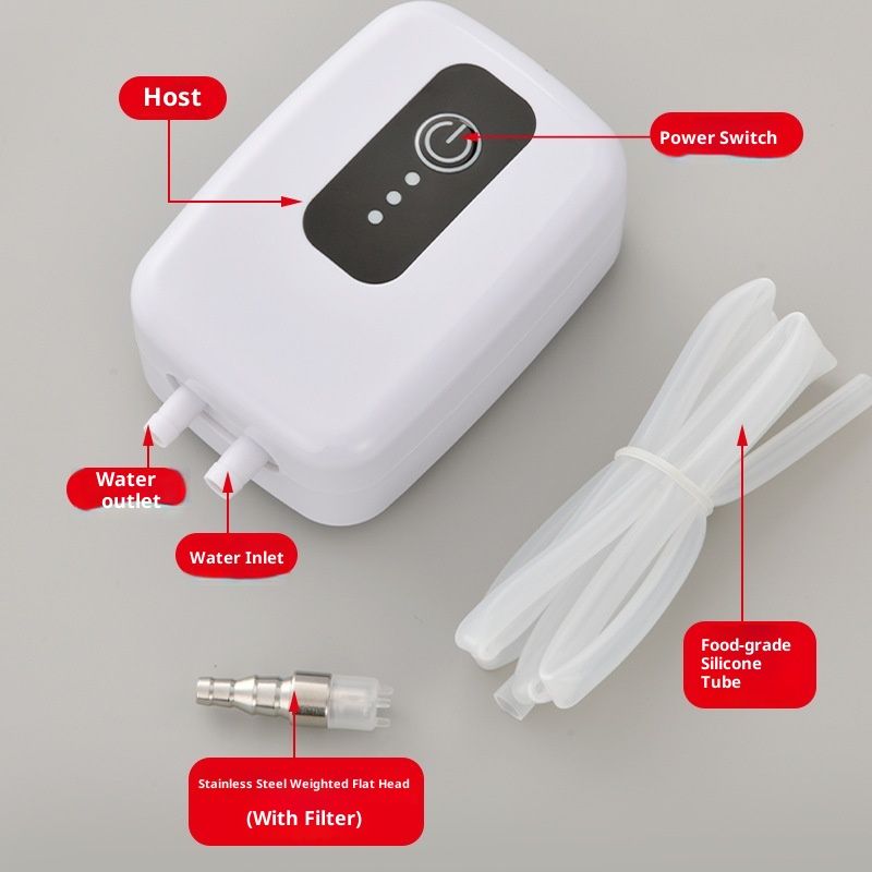 Portable Food Grade USB Electric Auto Siphon self priming Pump for bottling Home Brew Wine,Beer,Beverages and Kombucha,Rechargeable Wine Transfer Pump Kit with 3m hose,No Mess Leak