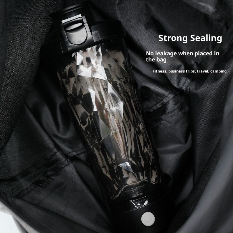 Premium Electric Protein Shaker Bottle, Made - BPA Free -601-700ml Vortex Portable Mixer Cup/USB Rechargeable Shaker Cups for Protein Shakes