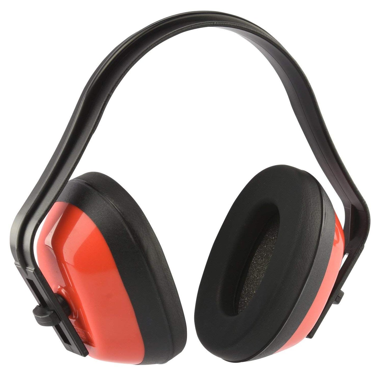 Adjustable Safety Earmuffs for Noise Reduction, Ear Protection, Pack of 2, Industrial Safety Ear Muff（red）