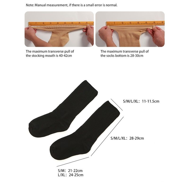 Extra Width Diabetic Socks Men Women-4 Pairs Wide Edema Sock for Swollen Feet,Non Slip Cast Bariatric Socks