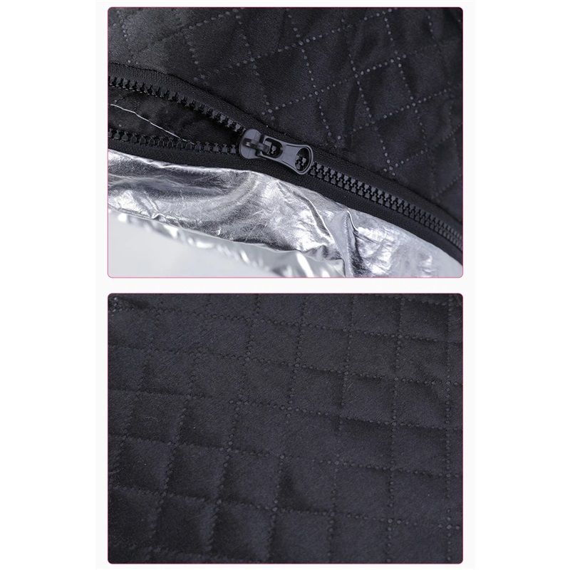 Heat Cap for Deep Conditioning:3 Mode  Heats Up Quickly Settings Hair Steamer for Natural Hair Home Use Thermal Steam Cap for Black Hair Portable Heating Caps（black）