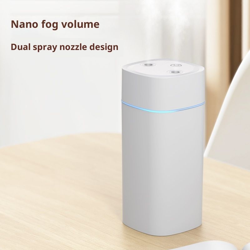 Portable Humidifier - Small Air Humidifiers for Bedroom, Plants, Office, Travel - Cool Mist Humidifiers, White