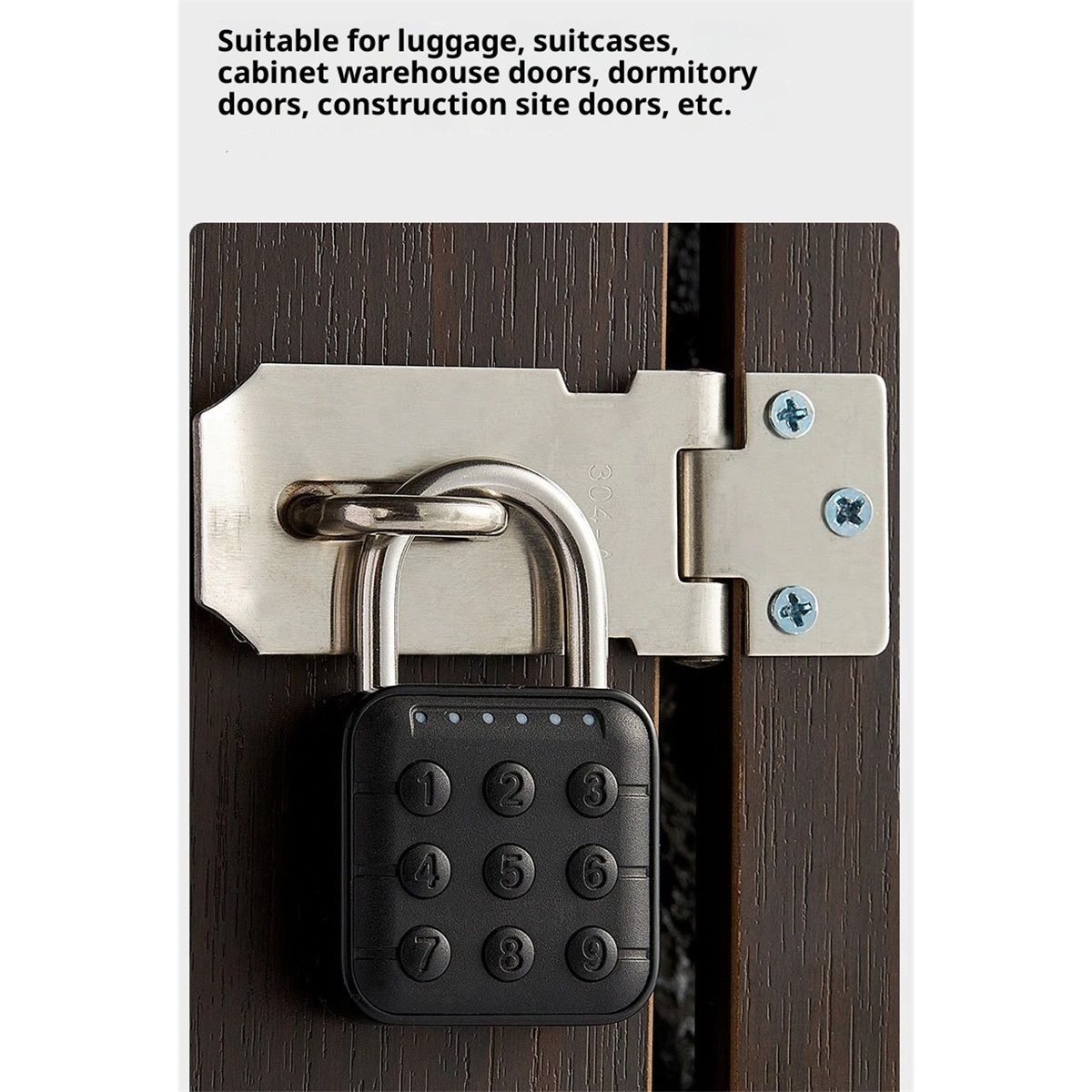 Combination Lock, Combination Lock for Locker, Locker Lock & Gym Locker Lock - High Security, Easy to Use for Gym, School, Travel, Outdoor