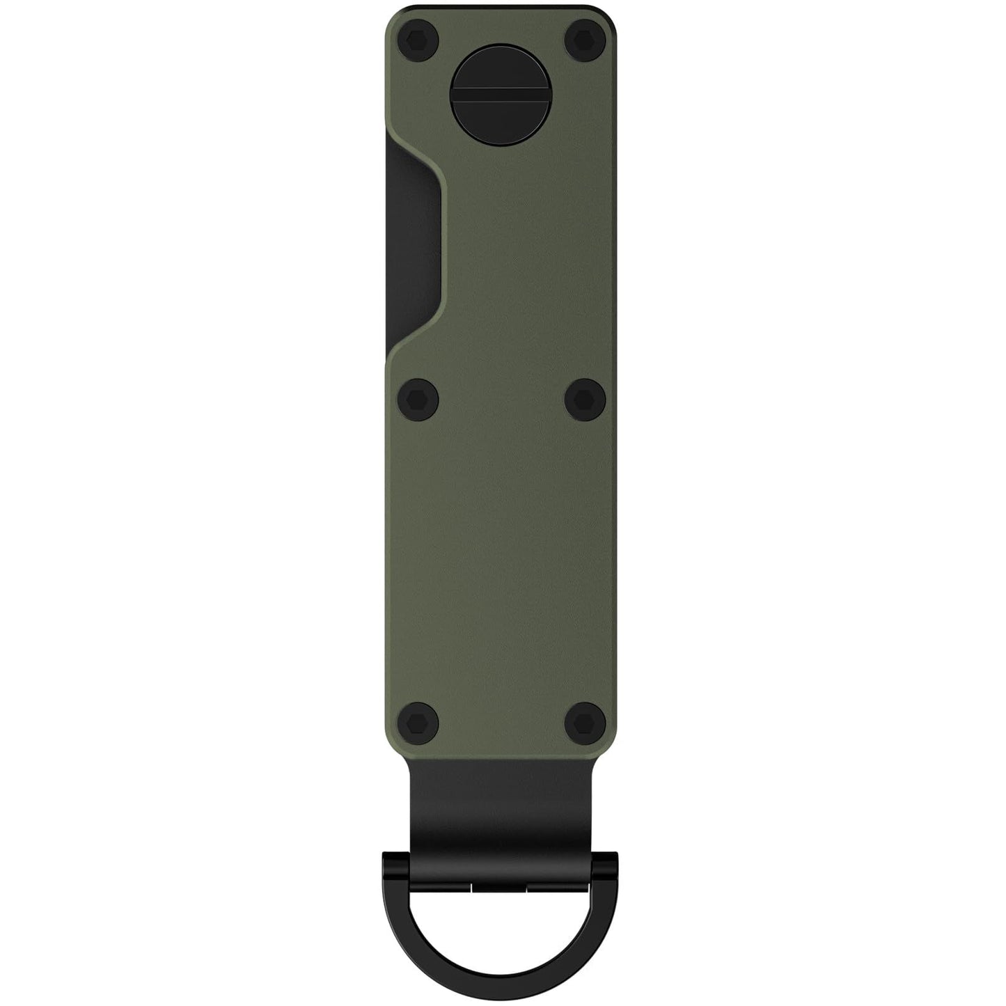 Key Organizer Minimalist Innovative Keys OrganizerSecures 2-6 Keys（olive drab，7*2cm)