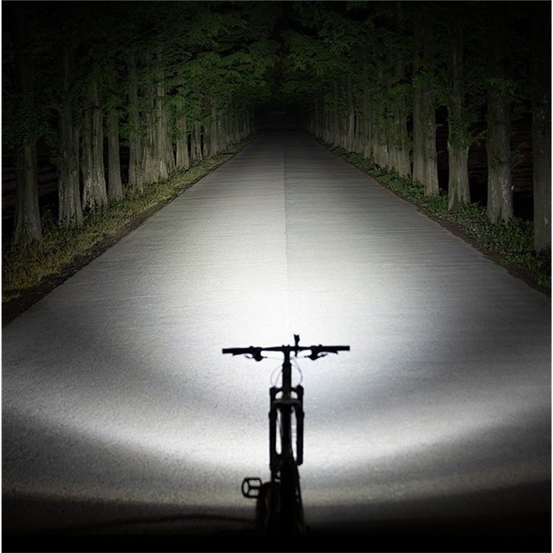 2025 New Bike Lights for Night Riding, 1600 Lumens Rechargeable Super Bright Bicycle Headlight , Waterproof LED Display Bicycle Lights Sets