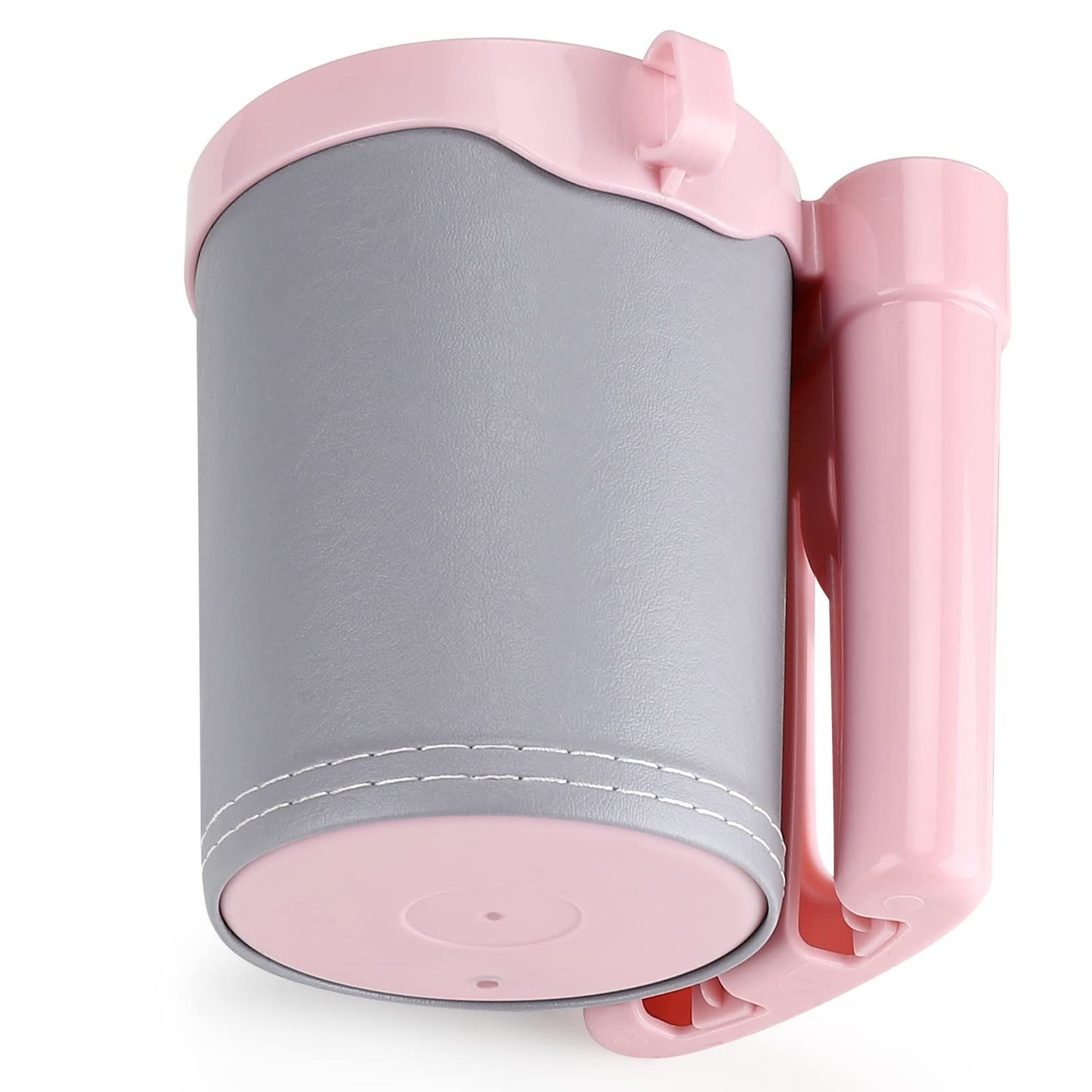Bike Cup Holder with Cell Phone Holder Key Holder for Bicycle Motorcycle Scooter  Scooters, Grey Pink Grey Pink