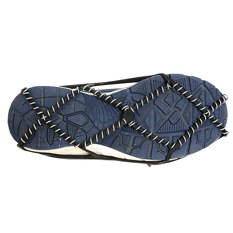 Ice Cleats, Highly Elastic Traction Cleats Grippers Anti Slip Walk Traction Cleats for Hiking Walking on Snow and Ice
