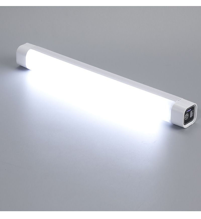 Rechargeable Magnetic Task Light, Battery Operated Lights, Dimmable, Closet Light, Wireless, Portable Light, Perfect for Garage, Camping and More（20CM）