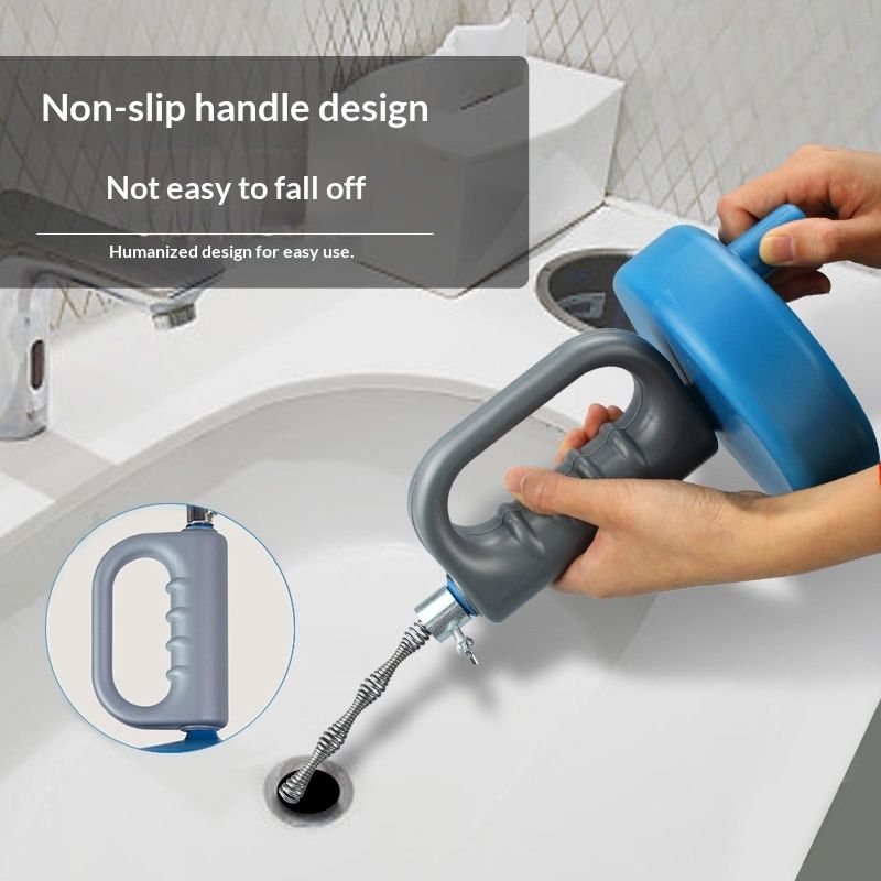 drain clog remover,Snake Drain Cleaner,Use Manually for Kitchen,Bathrom and Shower Sink Unclog Drain Hair Removal Tool (3m)