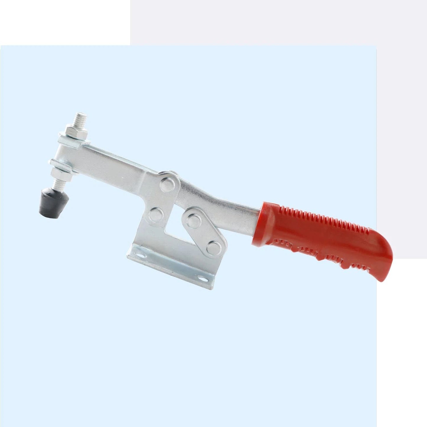 1Pcs Carbon Steel Type ,450kg Holding Force, Quick Horizontal ClampWelding fixture fixing quick clamp