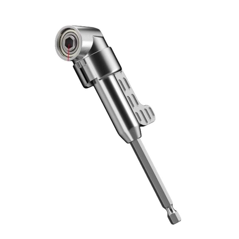 Right Angle Drill Attachment Set, Including Flexible Drill Bit Extension,Extension Power Drill Attachment with Impact Shank, Screwdriver Bit Set (Yellow)