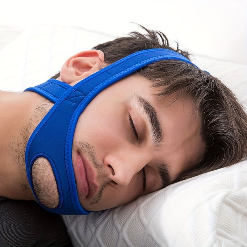 Chin Strap - Anti Snoring Chin Strap for Users, Chin Strap Effective Snore Stopper Anti Snore Devices Chin Strap